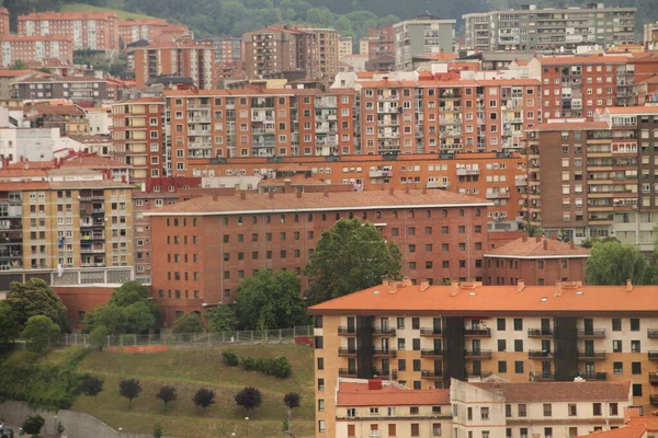 Edificio Barrio Bilbao —  Fotos de Stock