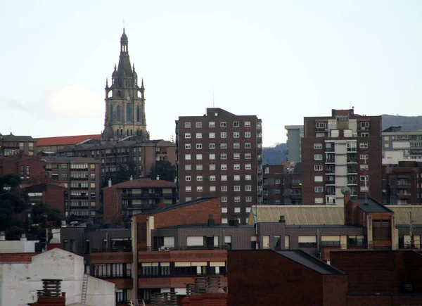 Building Neighborhood Bilbao — Stock Photo, Image