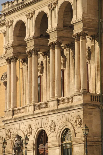 Budynek Dzielnicy Bilbao — Zdjęcie stockowe