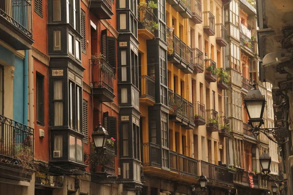 Building Neighborhood Bilbao — Stock Photo, Image