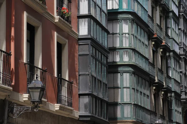 Building Neighborhood Bilbao — Stock Photo, Image