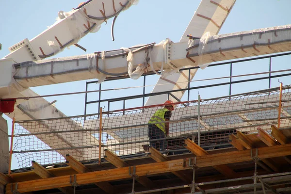 Baustelle Urbanen Umfeld — Stockfoto