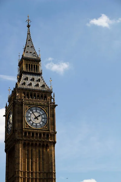 Big Ben Elizabeth Tower Londra Olarak Bilinir — Stok fotoğraf