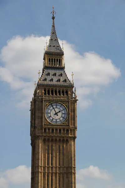 Big Ben Elizabeth Tower Londra Olarak Bilinir — Stok fotoğraf