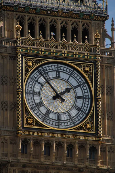 Big Ben Znany Również Jako Elizabeth Tower Londyn — Zdjęcie stockowe