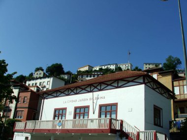 Bilbao şehrindeki şehir manzarası
