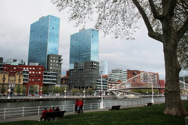 Urbanscape Ciudad Bilbao — Foto de Stock