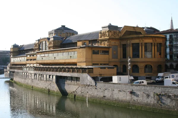 Bilbao Şehrindeki Şehir Manzarası — Stok fotoğraf