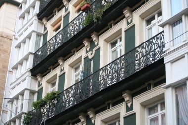 Bilbao mahallesinde bir bina.