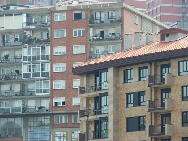 Edificio Barrio Bilbao —  Fotos de Stock