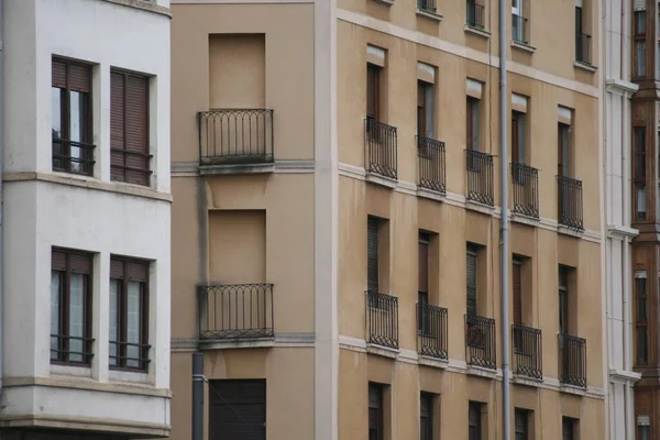 Building Neighborhood Bilbao — Stock Photo, Image