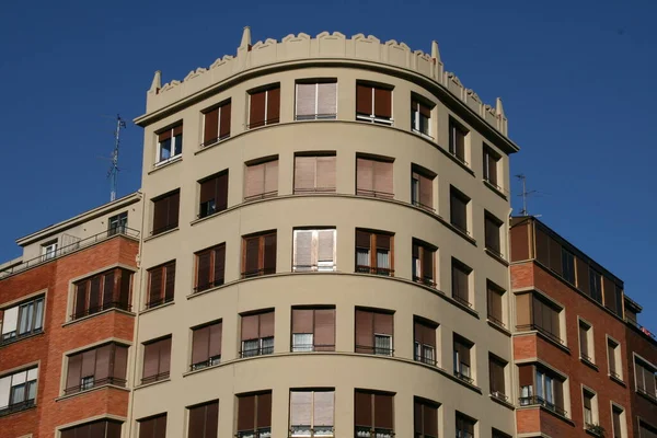 Gebäude Einem Viertel Von Bilbao — Stockfoto