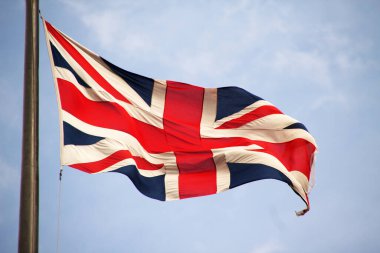 Londra 'da Unon Jack bayrağı