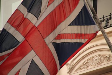 Londra 'da Unon Jack bayrağı