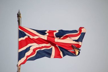 Londra 'da Unon Jack bayrağı