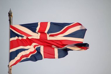 Londra 'da Unon Jack bayrağı