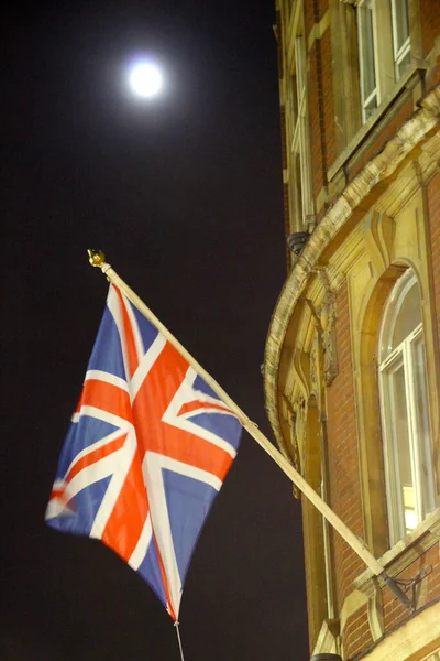 Londra Unon Jack Bayrağı — Stok fotoğraf