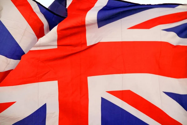 Flaga Unon Jack Londynie — Zdjęcie stockowe