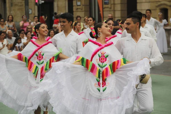 Dança Popular Mexicana Festival — Fotografia de Stock