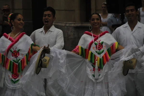 Danse Folklorique Mexicaine Dans Festival — Photo