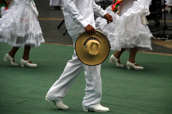 Mexicaanse Volksdans Een Festival — Stockfoto