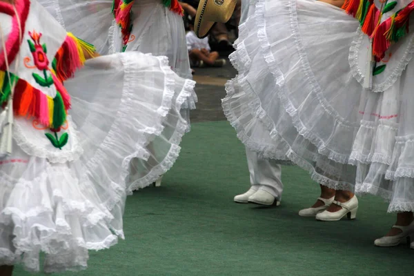 Danse Folklorique Mexicaine Dans Festival — Photo