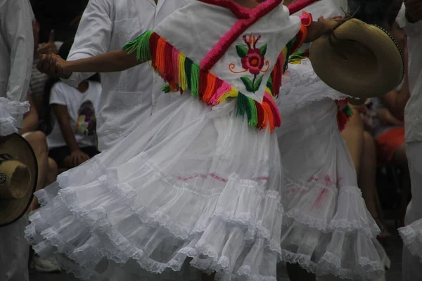 Danse Folklorique Mexicaine Dans Festival — Photo