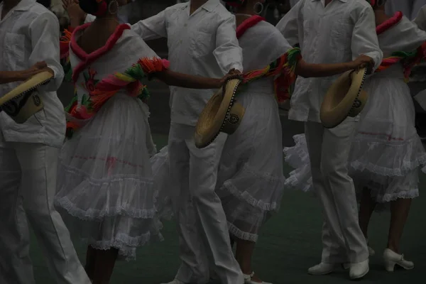 Danse Folklorique Mexicaine Dans Festival — Photo