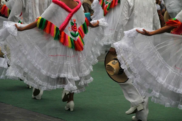 Dança Popular Mexicana Festival — Fotografia de Stock