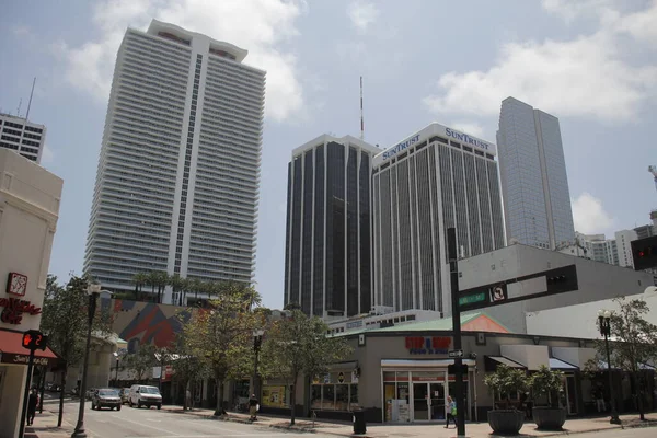 Edifício Centro Miami — Fotografia de Stock