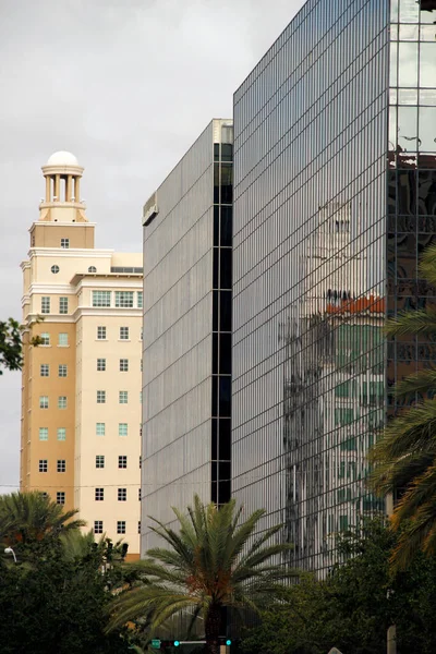 Byggnad Centrum Miami — Stockfoto