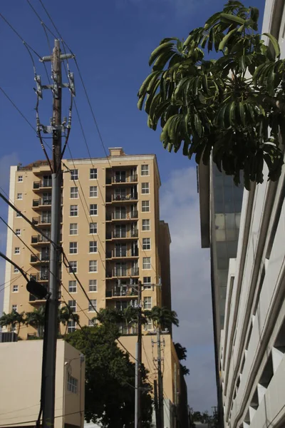 Edifício Centro Miami — Fotografia de Stock