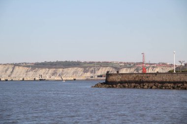 Bilbao nehrinin manzarası