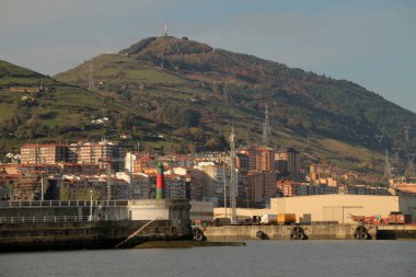 Bilbao nehrinin manzarası