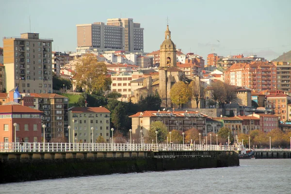 Veduta Dell Estuario Bilbao — Foto Stock