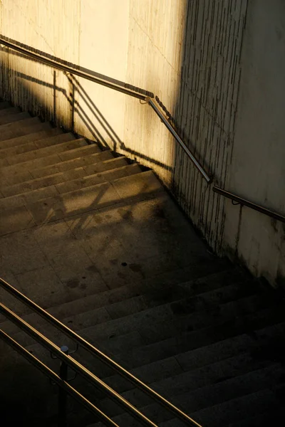 Escaleras Hormigón Calle —  Fotos de Stock