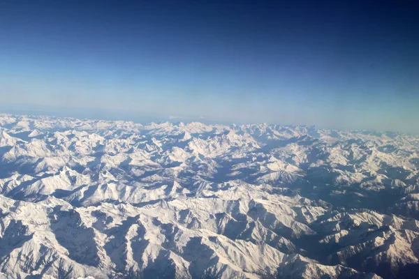 Vista Aérea Avião — Fotografia de Stock