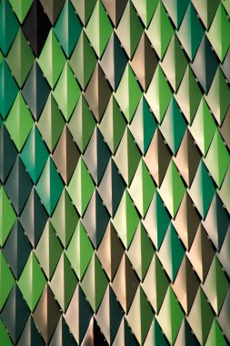 Bilbao 'da modern bir binanın cephesi
