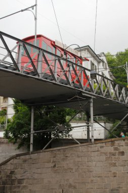 Zrich şehrinde şehir manzarası