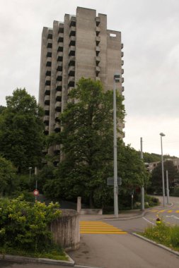 Zrich şehrinde şehir manzarası