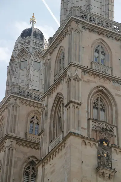 Zrich şehrinde şehir manzarası