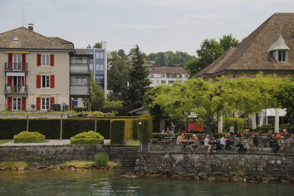 Vue Urbaine Dans Ville Zrich — Photo