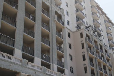 Miami şehir merkezindeki şehir manzarası