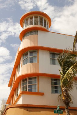 Miami şehir merkezindeki şehir manzarası
