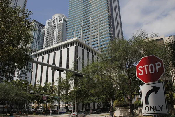Paisaje Urbano Centro Miami —  Fotos de Stock