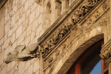 İspanya 'nın Burgos Katedrali manzarası