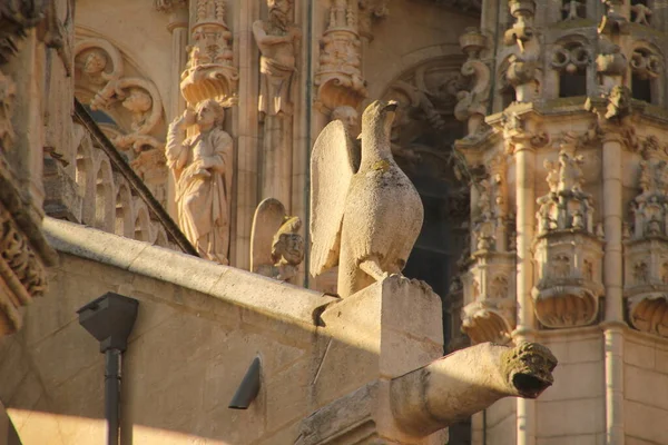 Vista Catedral Burgos Espanha — Fotografia de Stock