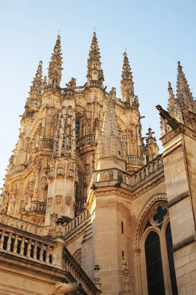 Vista Catedral Burgos España — Foto de Stock
