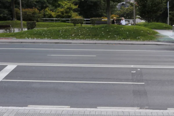 Verkehr Einer Städtischen Straße — Stockfoto