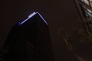 Bilbao şehrinin şehir manzarası